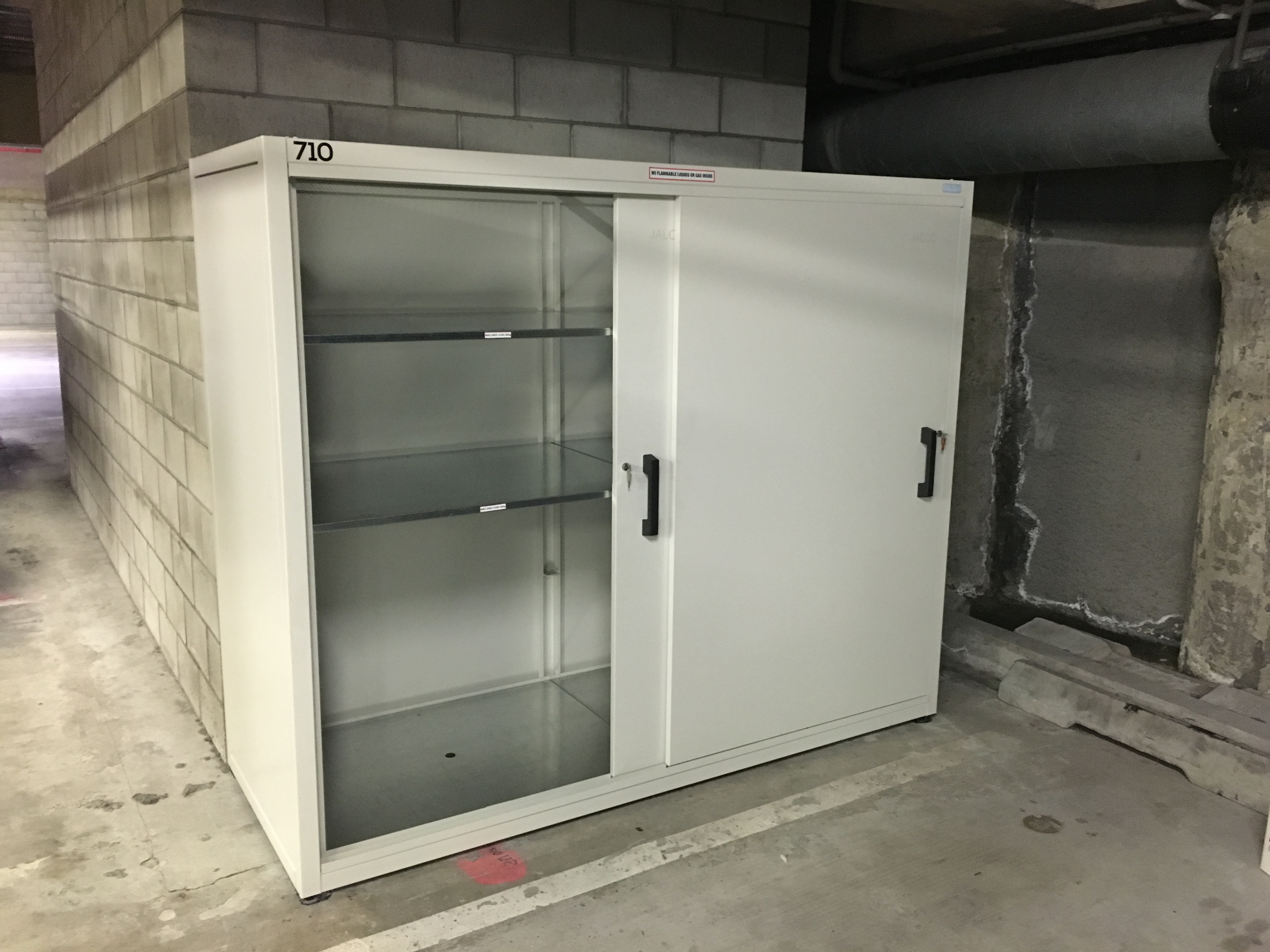 Dual Upright Storage Locker Jaloc Storage Lockers