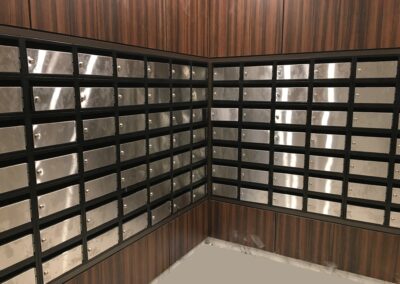 Mail Letter Boxes for Auckland Beach Rd Apartment Lobby